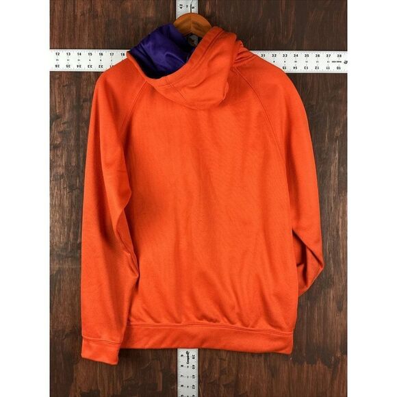 Colosseum Clemson Tigers University Pullover Hoodie Spell Out Medium Logo WORN - Picture 8 of 8
